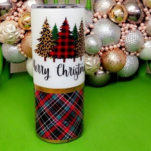 20oz Christmas stainless steel tumbler